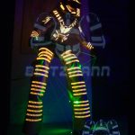 LED Robots Show - Gold Predator