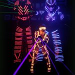 LED Robots Show
